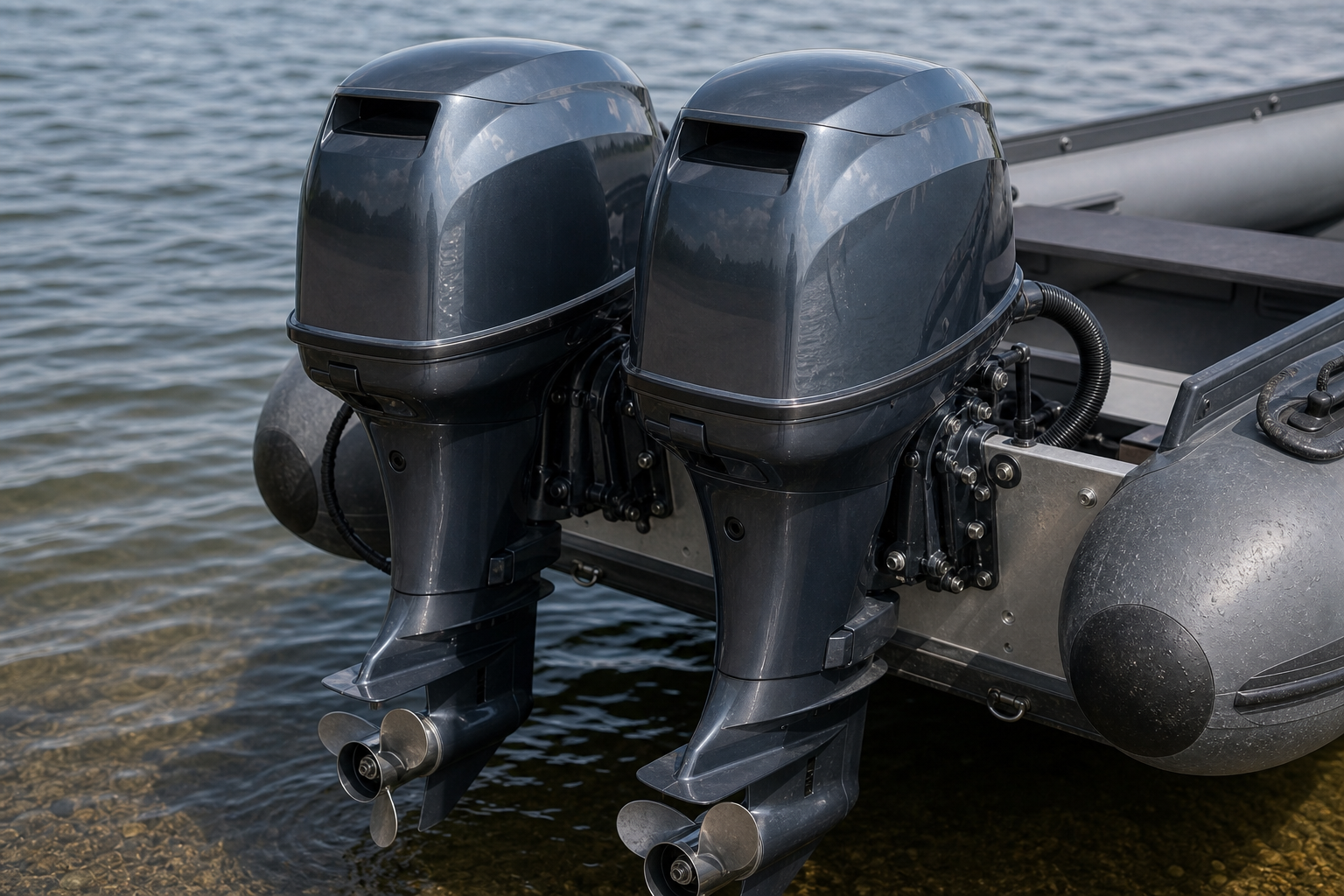 Лодочные моторы Yamaha: 2-тактные и 4-тактные