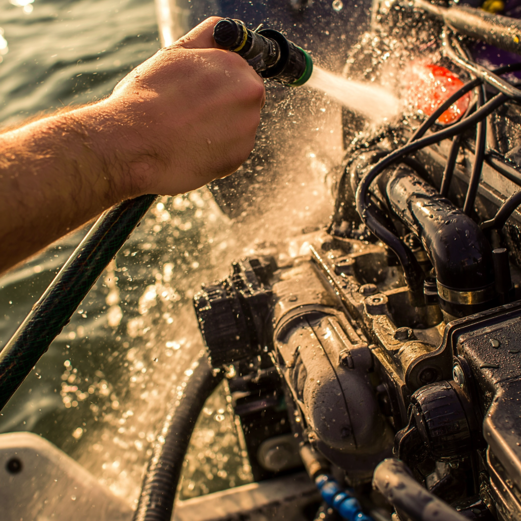 Антикоррозия и обслуживание после солёной воды