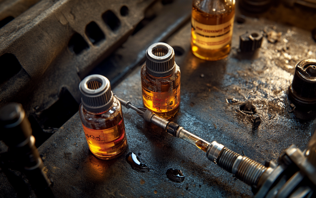 Замена масла в редукторе подвесного мотора (нижняя передача)