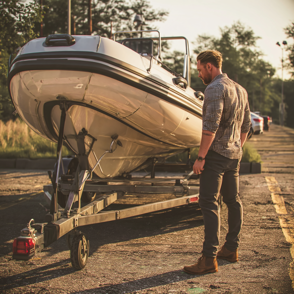 Как выбрать прицеп для лодки