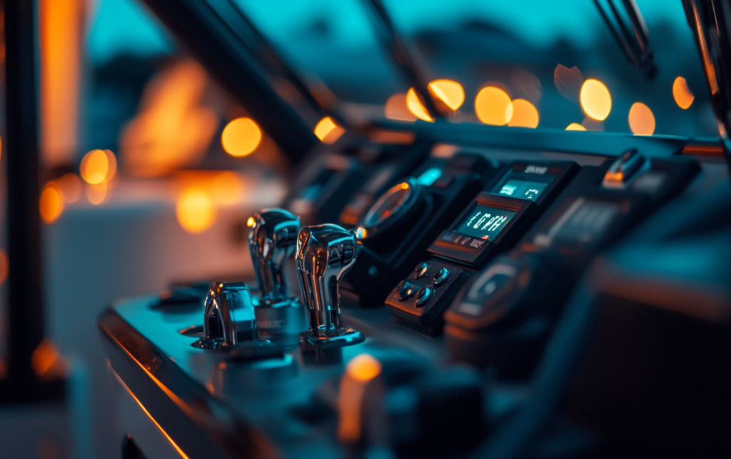 Гидравлическая помпа (helm) и пост управления